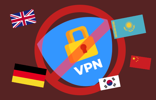 Как страны блокируют VPN