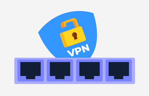 Как открыть порты через VPN