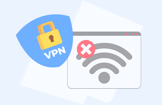 Почему пропадает интернет из-за VPN